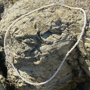 Pearl Necklace, Mini Sea Pearls-Jenstones Jewelry