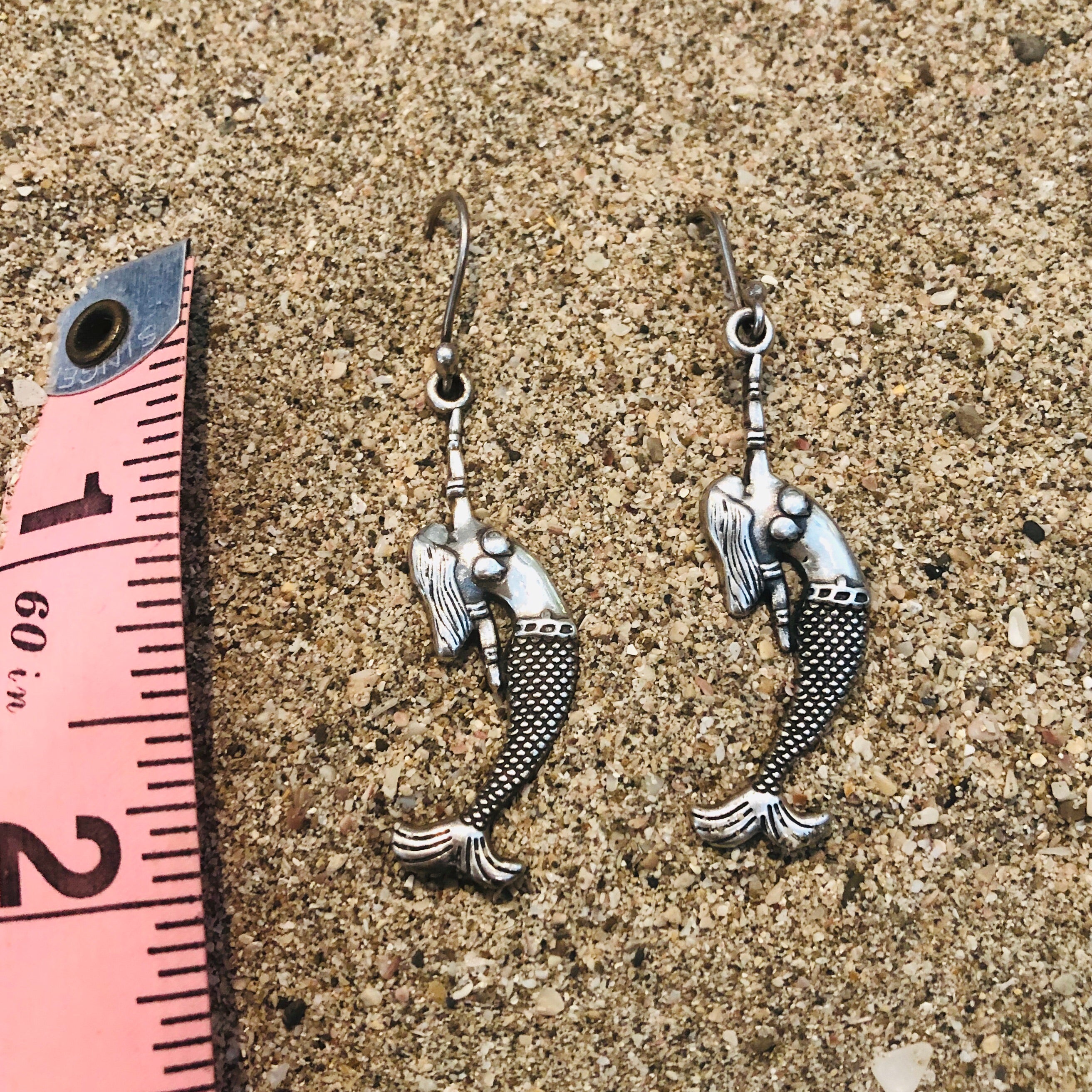 Mermaid Earrings Figurehead Norfolk-Jenstones Jewelry