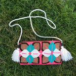 Load image into Gallery viewer, Dos Flores Clutch Mochila-Jenstones Jewelry
