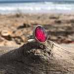 Load image into Gallery viewer, Watermelon Tourmaline Facet Ring-Jenstones Jewelry
