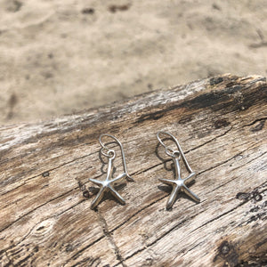 Mini Spiny Starfish Earrings-Jenstones Jewelry