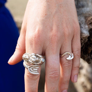 Mermaid Ring with Moonstone-Jenstones Jewelry