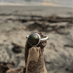 Load image into Gallery viewer, Black Pearl Ring-Jenstones Jewelry
