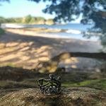 Load image into Gallery viewer, Octopus Ring w/ Tourmaline-Jenstones Jewelry
