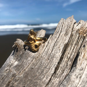 Ring Bronze Mermaid-Jenstones Jewelry