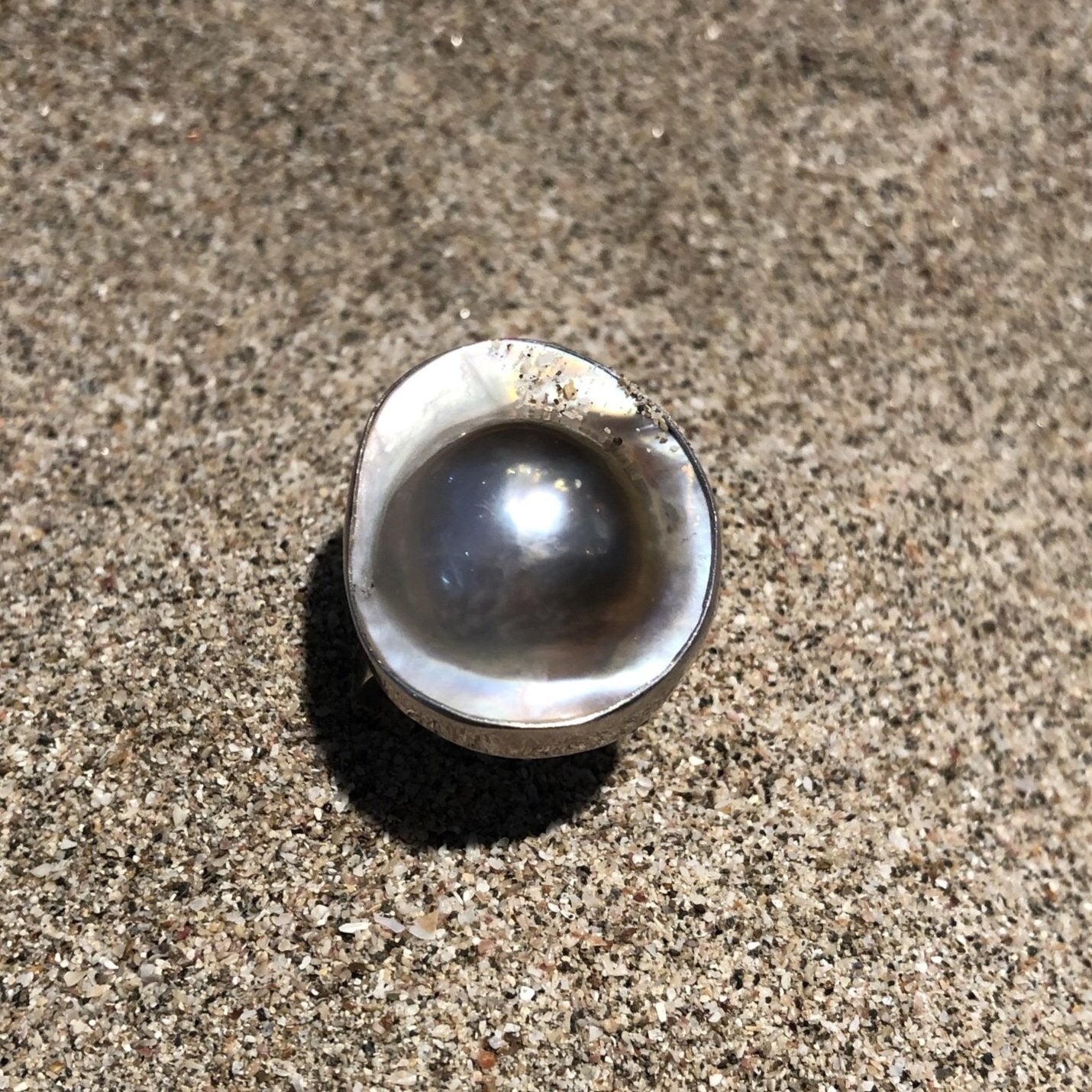 Mabe Pearl Ring-Jenstones Jewelry