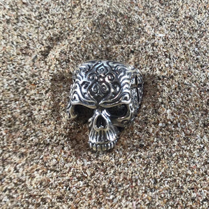 Dead Religion Skull Ring-Jenstones Jewelry