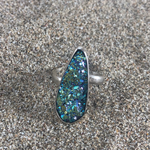 Load image into Gallery viewer, Marquise Druzy Ring-Jenstones Jewelry
