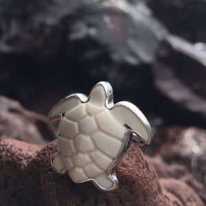 Carved Bone Turtle Ring-Jenstones Jewelry