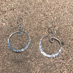 Load image into Gallery viewer, Hammered Waves Silver-Jenstones Jewelry
