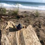 Load image into Gallery viewer, Amethyst Ring Raw crystal-Jenstones Jewelry
