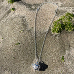 Load image into Gallery viewer, Heart Locket w/ Pearl Sterling Silver Necklace-Jenstones Jewelry
