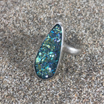 Load image into Gallery viewer, Marquise Druzy Ring-Jenstones Jewelry
