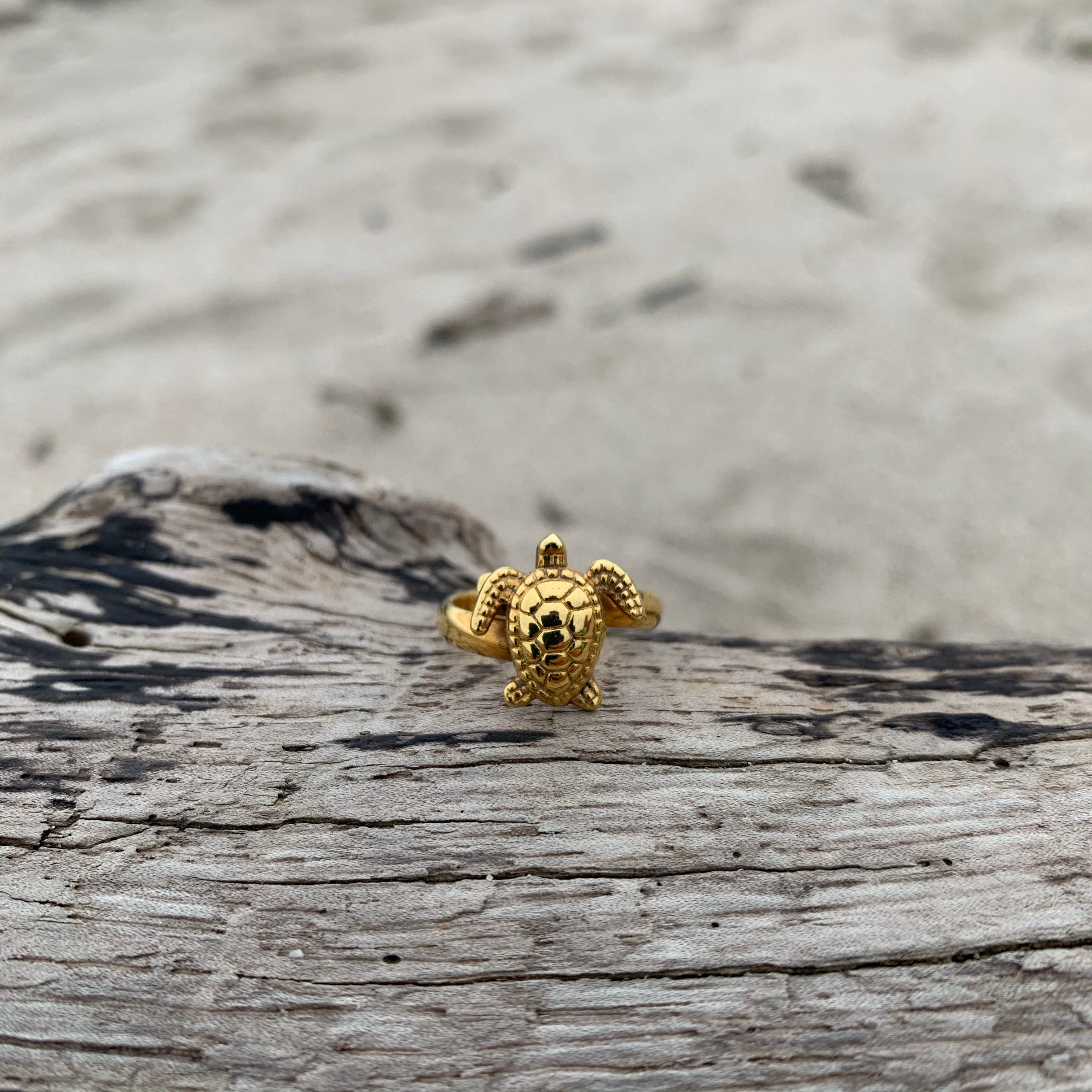 Ring Bronze Sea Turtle-Jenstones Jewelry