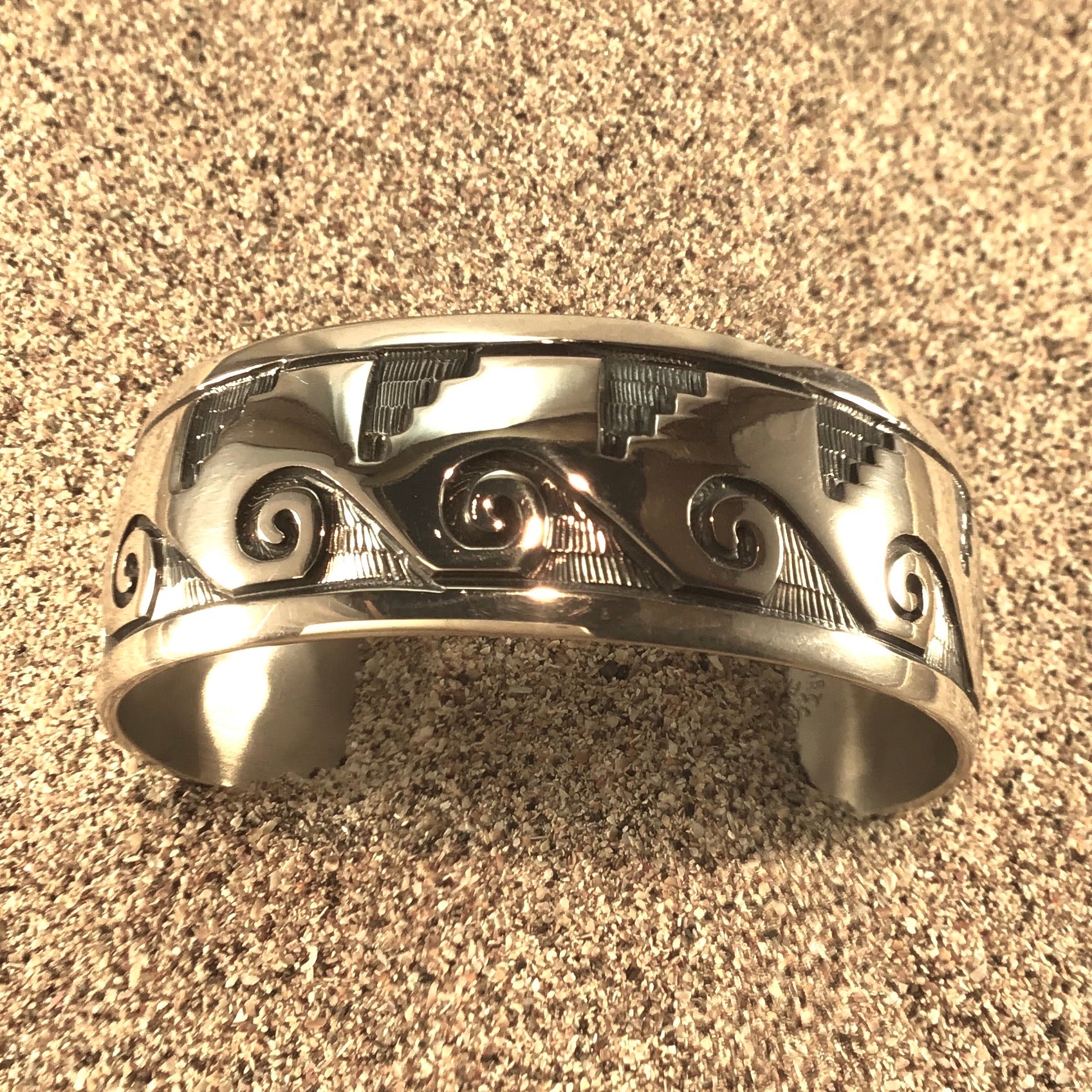 Tribal Wave Cuff-Jenstones Jewelry
