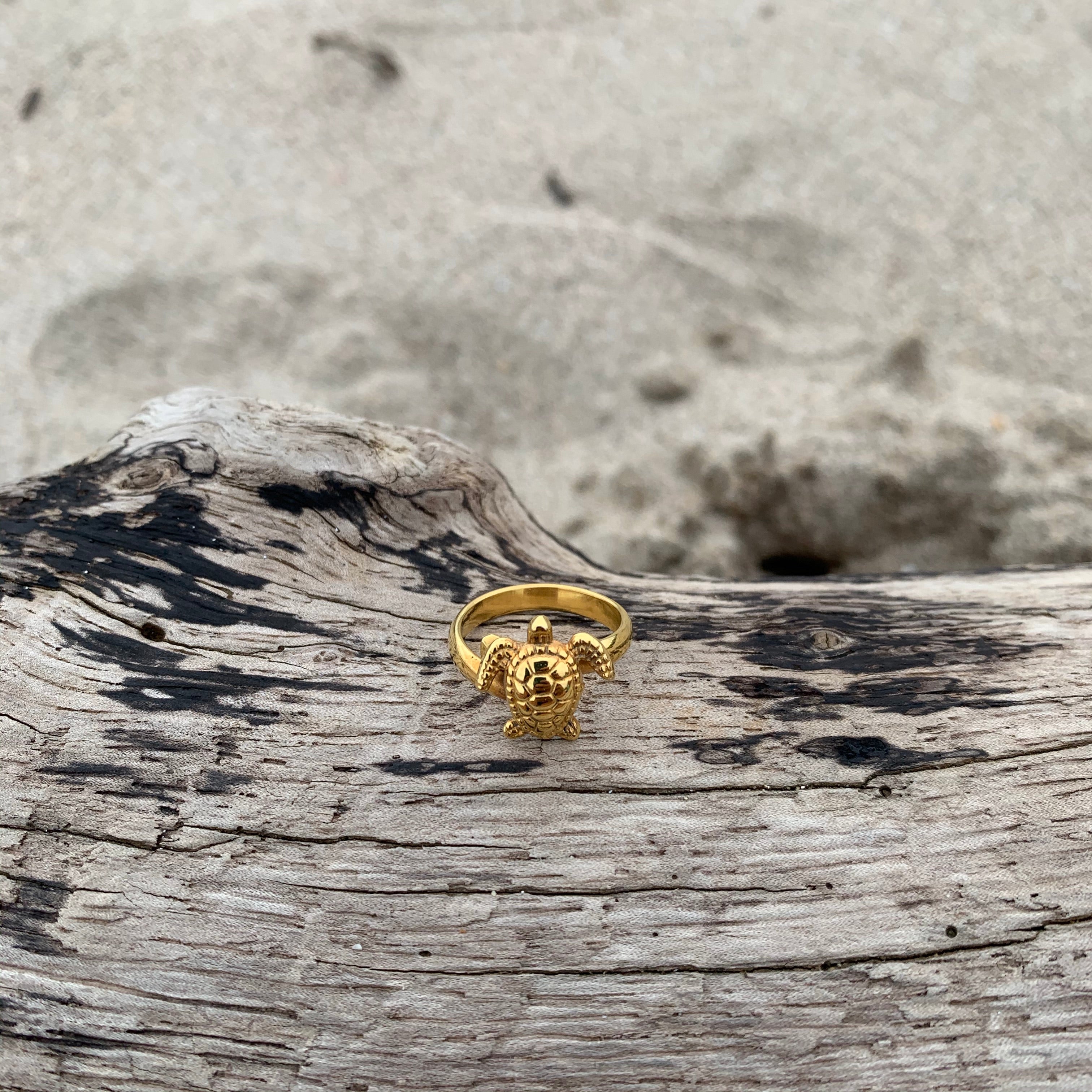Ring Bronze Sea Turtle-Jenstones Jewelry